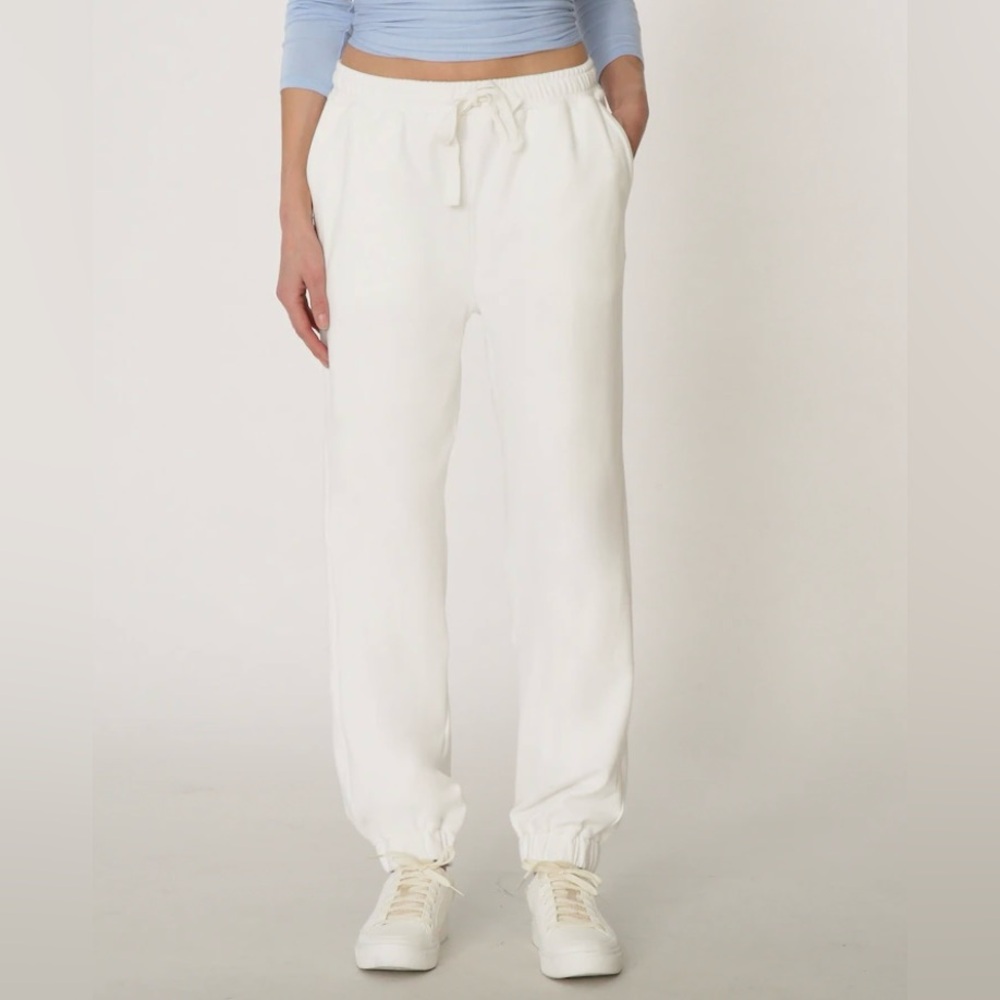 Crystal Kobe White Women's Joggers - size 1X